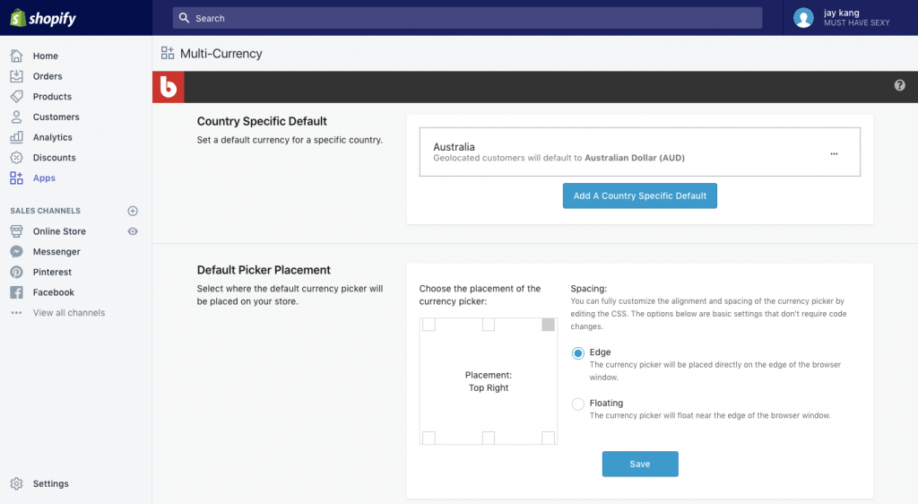 hreflang and multi currency shopify