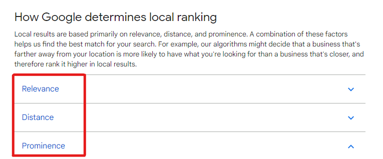 como o Google determina o ranking